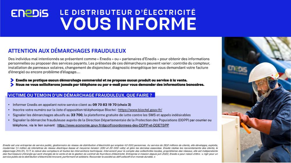Alerte démarchage abusif